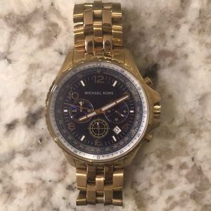 Michael Kors Woman’s Oversized Gold Watch